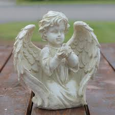 Open your crafting menu, place the head and start repairing the statute. Figurines Curious Cherub Angel Statue Garden Winged Sculpture Collectibles Xedienchokhach Com Vn