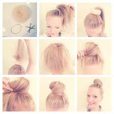 When autocomplete results are available use up and down arrows to review and enter to select. Hair Tutorial Sweeping High Bun Using A Hair Donut Prettylittlemama S