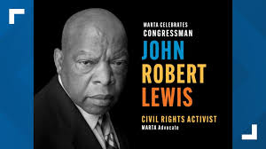 Bus honoring John Lewis unveiled at MARTA event