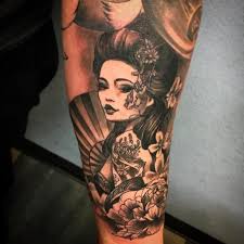 These geisha tattoo sketches and images are perfect for inspiration. 55 Striking Geisha Tattoo Designs An Intelligent And Elegant Lady