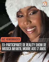 👉 Karen Silva, de 17 anos, morreu nesta quinta-feira (24), por volta das  5h, após sofrer um AVC hemorrágico. A jovem, que participou da edição de  2020 de um programa musical infantil