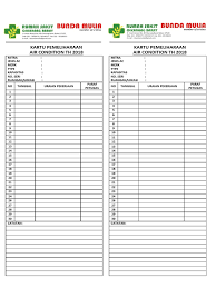 Contoh kartu kontrol perawatan ac. Dokumen Tips Kartu Pemeliharaan Ac