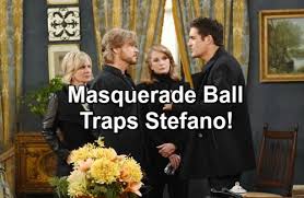 Days Of Our Lives Spoilers Masquerade Ball Traps Stefano Dangerous Night Ahead Days Of Our Lives Soap News Life