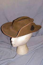 58 Aussie Army Slouch Hat Henderson Australian Commonwealth Military Forces Pin Hats Helmets Surplus Slouched Helmets For Sale Hats