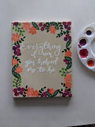  Custom Floral Painting Floral You Choose Words And Color Etsy Floral Painting Canvas Art Quotes Canvas Painting Quotes