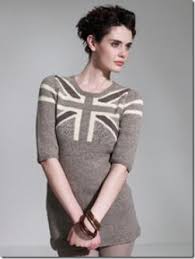 It consists of the island of great britain and a large number of smaller outlying islands. Union Jack Sweater Dress Knitting Pattern Stunning Fine Craft Guild