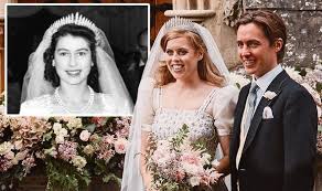 Princess Beatrice Wedding How Beatrice Made A Touching Tribute To Queen S Own Wedding Day Royal News Express Co Uk