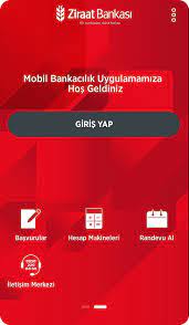Şubelerimiz, atm'lerimiz, i̇nternet şubemiz, çağrı merkezimiz ve diğer kanallarımızla müşterilerimizin tüm bankacılık işlemleri için yanındayız. Online Basvuru Mobil Bankacilik Dijital Bankacilik Ziraat Bankasi
