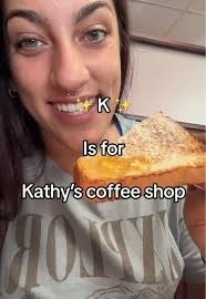 K- is for Kathy’s Coffee Shop located