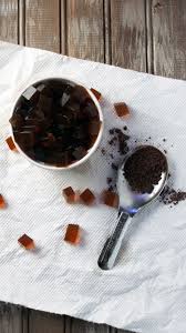 Coffee Jelly Recipe Coffee Jelly Ice Coffee Recipe Jelly Desserts