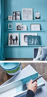 Great Ideas For Decorating With Photos Ikea Picture Ledge Bedroom Wall Colors Ikea Wall