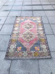 Turkish Knotted Oushak Turkish Rug Vintage Rug Aztec Rug 11x7feet 334x212cm Handmade Rug Aztec Rug Turkish Area Rug Runner Rug Oushak Rugs Aztec Rug Handmade Rug