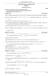 0 ratings0% found this document useful (0 votes). Vezi Modelele Oficiale Bac 2021 Publicate De Ministerul Educatiei Pentru Toate Probele Scrise Update Februarie 2021 Jitaruionelblog Pregatire Bac Si Evaluarea Nationala 2021 La Matematica Si Alte Materii Materiale Lectii Formule