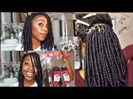 Spring Twist Hair Tutorial On Natural Hair Crochet And Rubber Method Hair Giveaway Youtube Twist Hairstyles Spring Twist Hair Natural Hair Styles