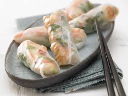 Garnelenrollchen Rezept Rezepte Reispapier Rezepte Sommerrollen Rezept