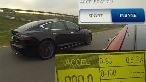 How Does Tesla Model S P85d Acceleration Compare In Sport Vs Insane Mode Tesla Model X Tesla Roadster Jaguar Models