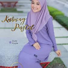 Warna ini menunjukkan kebersihan dan kesucian kebaya warna pastel selanjutnya yang akan kamini bahas adalah sleeveless dress alias baju untuk membeli baju terusan ini atau koleksi dress lainnya, kunjungi berrybenka melalui link ini. Baju Kurung Purple Plain Pastel Colour S 3xl Sedondon Kenduri Bridemaids Baju Kerja Sopan Muslimah Wear Fashion Tunikmy