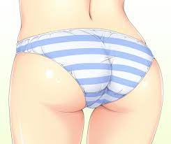 Striped panties are a gift from God : r/hentai