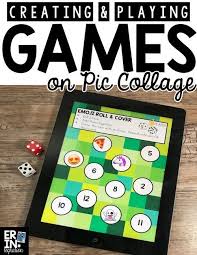 Creating And Playing Games On Pic Collage Ipad Activities Ipad Lessons Ipad Classroom