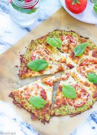 Zucchini Pizza Crust Recipe Low Calorie Pizza Made With Zucchini Crust Topped With Tomatoes And Chees Zucchini Pizza Crust Pizza Crust Recipe Cooking Recipes