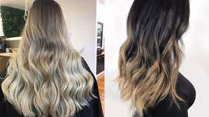 The technique, which involves highlighting hair by while blonde highlights can often appear too contrasting on black hair, blonde balayage can blend perfectly. What Is Balayage Different Types Of Balayage Explained 2021