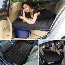 Coocheer Multifunctional Inflatable Car Mattress Car Inflation Bed Travel Air Bed Camping Car Back Seat Ext Inflatable Bed Air Mattress Camping Car Mattress