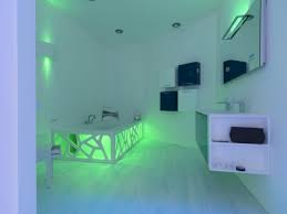 A vintage botanical wallpaper and dark accents will give your bathroom a chic look. Unique Bathroom Designs Unusual Bathroom Suite Origami By Stocco