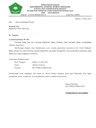 Contoh surat undangan resmi yang sejenis. Contoh Surat Undangan Wisuda