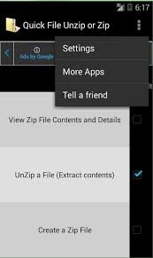 Quick File Unzip Or Zip Quoz For Android Apk Download