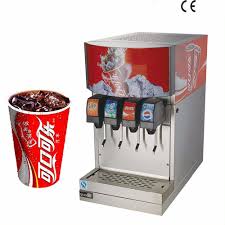 Commercial Electric 4 Flavor Ice And Beverage System Soda Fountain Dispenser Machine