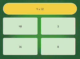 How can you make 19 cents using the least amount of coins? Multiply By 4 Quiz Game Education Com