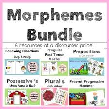 Browns Morphemes Worksheets Teaching Resources Tpt