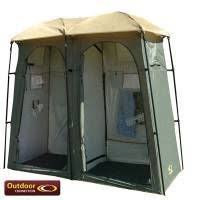 Outdoor Connection Double Toilet Shower Tent Camping And Tents Camp Ovens Sleeping Bags Camping G Outdoor Camping Shower Shower Tent Family Tent Camping