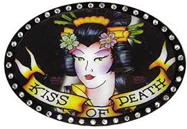 Check spelling or type a new query. Amazon Com Ed Hardy Eh6011c Kiss Of Death Buckle Clothing