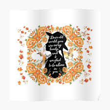 L M Montgomery Quote Posters Redbubble