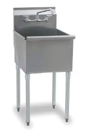utility sink, stainless steel