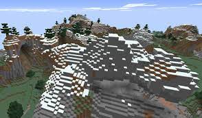 Minecraft Mountain Seeds Minecraft Mountain Holiday Decor Minecraft