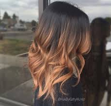These hairstyles will direct you to the hairdresser. Strawberry Blonde Ombre On Brown Hair