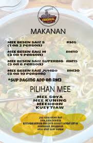 Mee besen adalah antara pilihan makanan unik di melaka. Senarai Harga Di Mee Besen Harga Mee Besen Ori Melaka Facebook