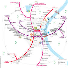 Itinéraires et stations de la ligne d de tram la ligne d de tram (direction: Pss Discussion Bordeaux Tramway Ligne D
