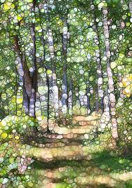 Summer Forest Mosaic Forest Art Mosaic Art Tree Art