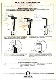 Standard and adjustable glock sights. Sight Tool Uzi S Sporting Goods Smithing Equipment Romeinformation It