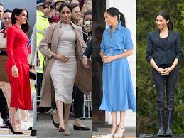 Steht aber nun ein möglicher name fest? Meghan Markle Ihre Schonsten Schwangerschafts Outfits