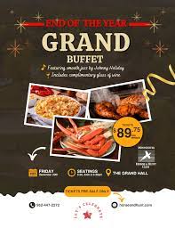 End of the Year Grand Buffet | Minnesota Horse & Hunt Club