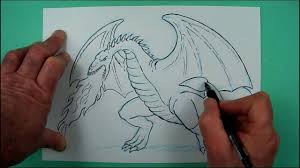 Wie Zeichnet Man Einen Feuerspeienden Drachen Zeichnen Fur Kinder Youtube