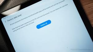 How To Perform A Factory Reset On Galaxy Tab A7 10 4 2020