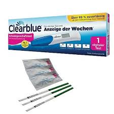 Get the best deal for clearblue pregnancy tests from the largest online selection at ebay.com. Clearblue Digital Schwangerschaftstest Mit Wochenbestimmung 5 Hcg Tests Ebay