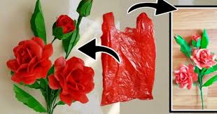 Untuk membuat kelopak bunga mawar, caranya cukup mudah yaitu potong kertas origami yang berwarna hijau menjadi bentuk bintang empat. Cara Membuat Bunga Mawar Dari Plastik Kresek Yang Simple Daur Ulang