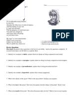Figurative language techniques quiz & assignment by. Figurative Language Poem 7 A Lady By Amy Lowell