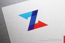 Color Letter Z Logo Geometric Logo Logo Design Template Business Card Logo